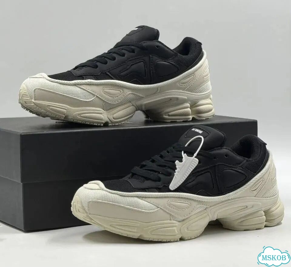 Adidas raf simons ozweego 3 black white фото 5