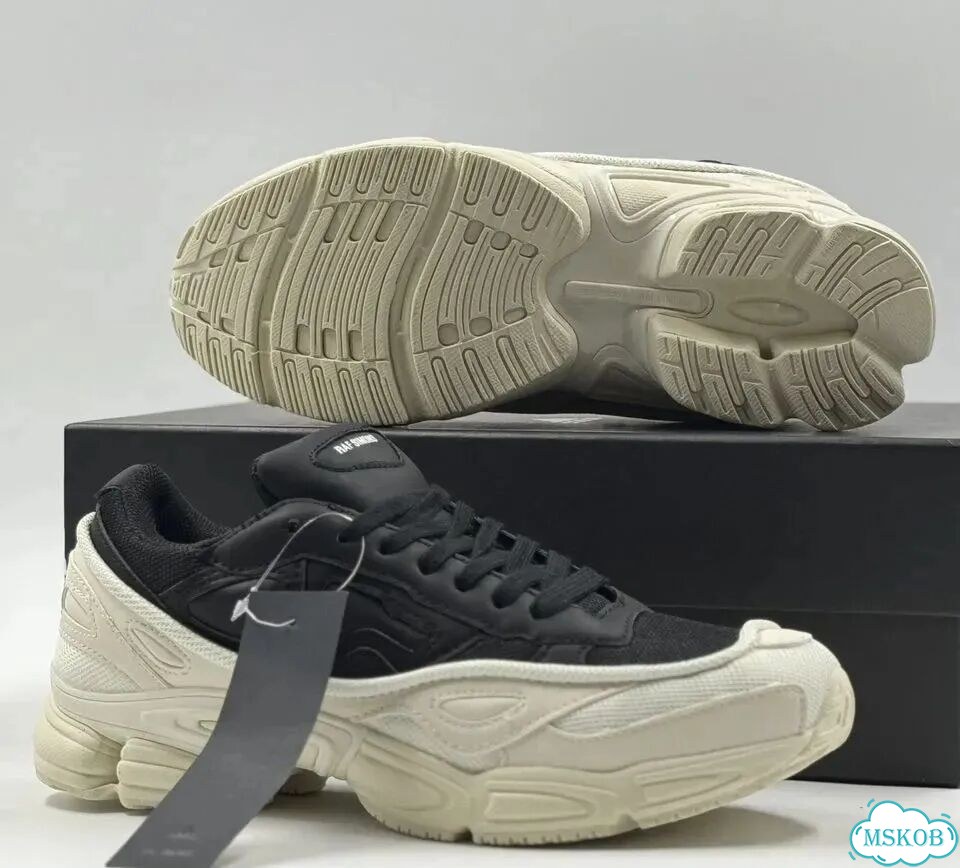 Adidas raf simons ozweego 3 black white фото 6