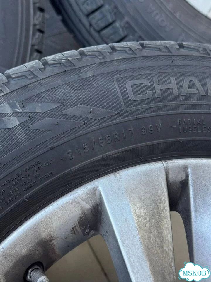 Колеса оригинал 215/65 r17 фото 3