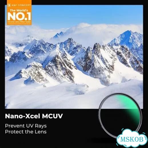 UV фильтр K&F Nano-X 46мм защита объектива фото 2