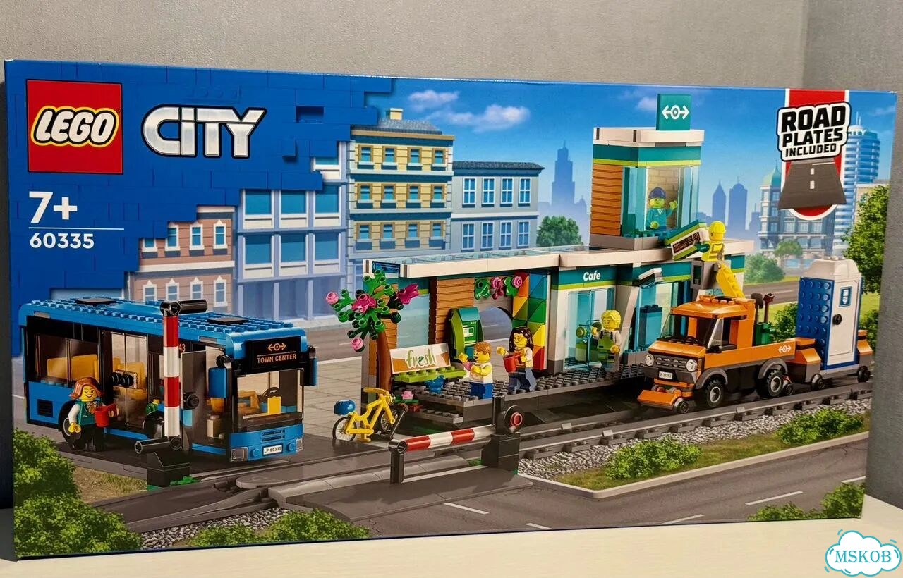Lego City Трамвай и станция 60335 фото 1