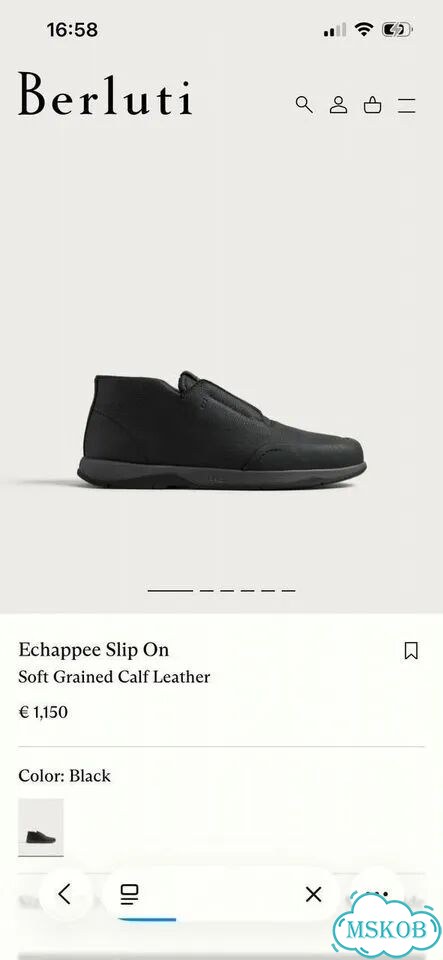 Мужские лоферы Berluti Echappee фото 8