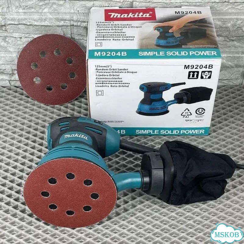 Эксцентриковая шлифовальная машина Makita (М83) фото 3