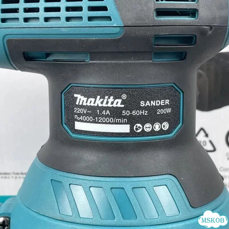 Эксцентриковая шлифовальная машина Makita (М83) фото 8