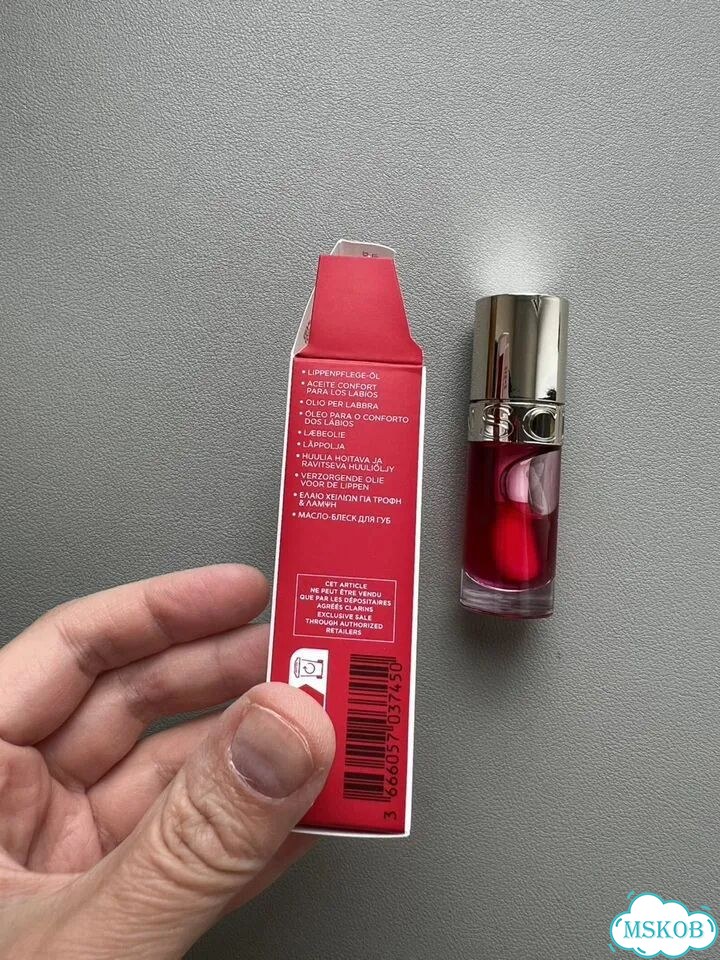 Clarins масло для губ 04 новое фото 5