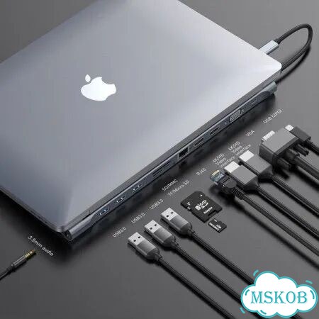 Хаб Baseus Enjoyment Series Type-C Notebook фото 3
