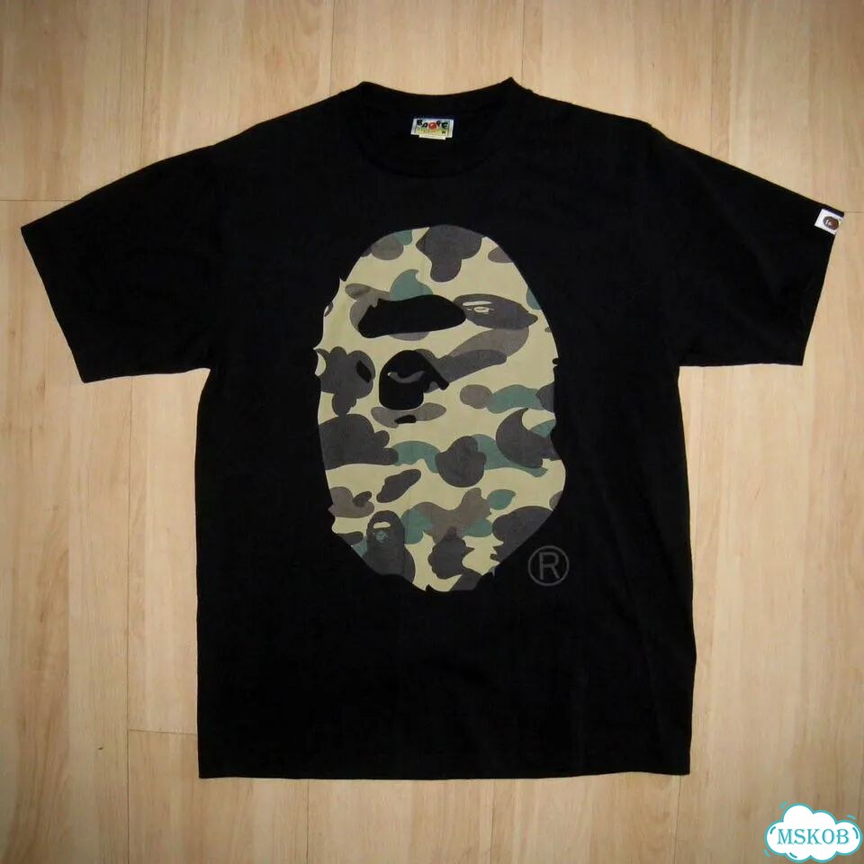 Футболка Bape A Bathing Ape Camouface фото 1