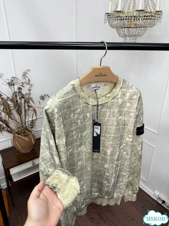 Свитшот Stone Island Laser Camo Camo (L) оригинал фото 5