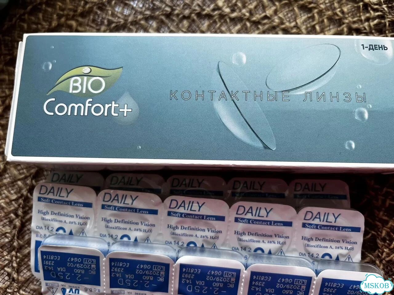 Линзы контактные biocomfort+ ежедневные фото 1