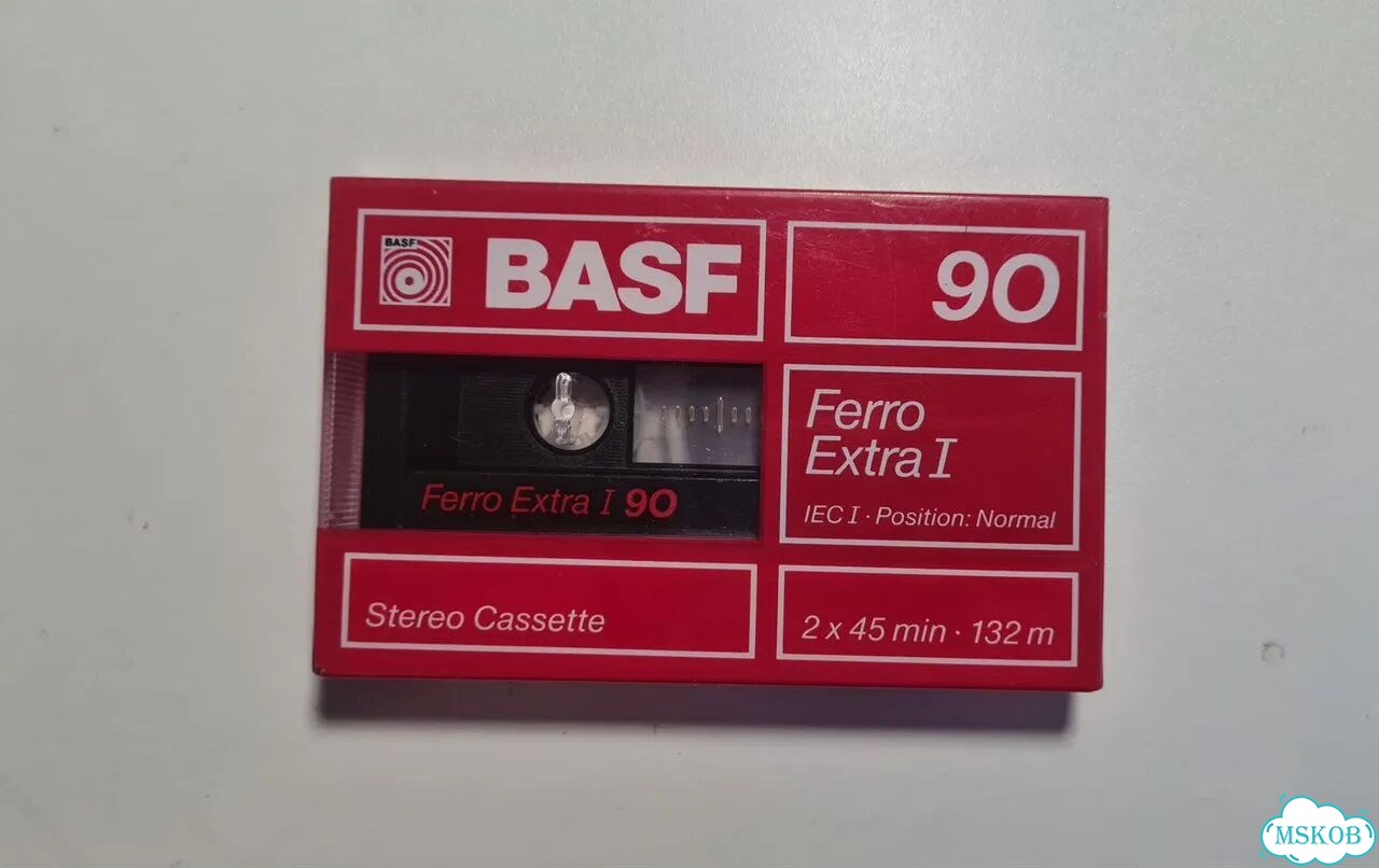 Аудиокассета BASF новая фото 1