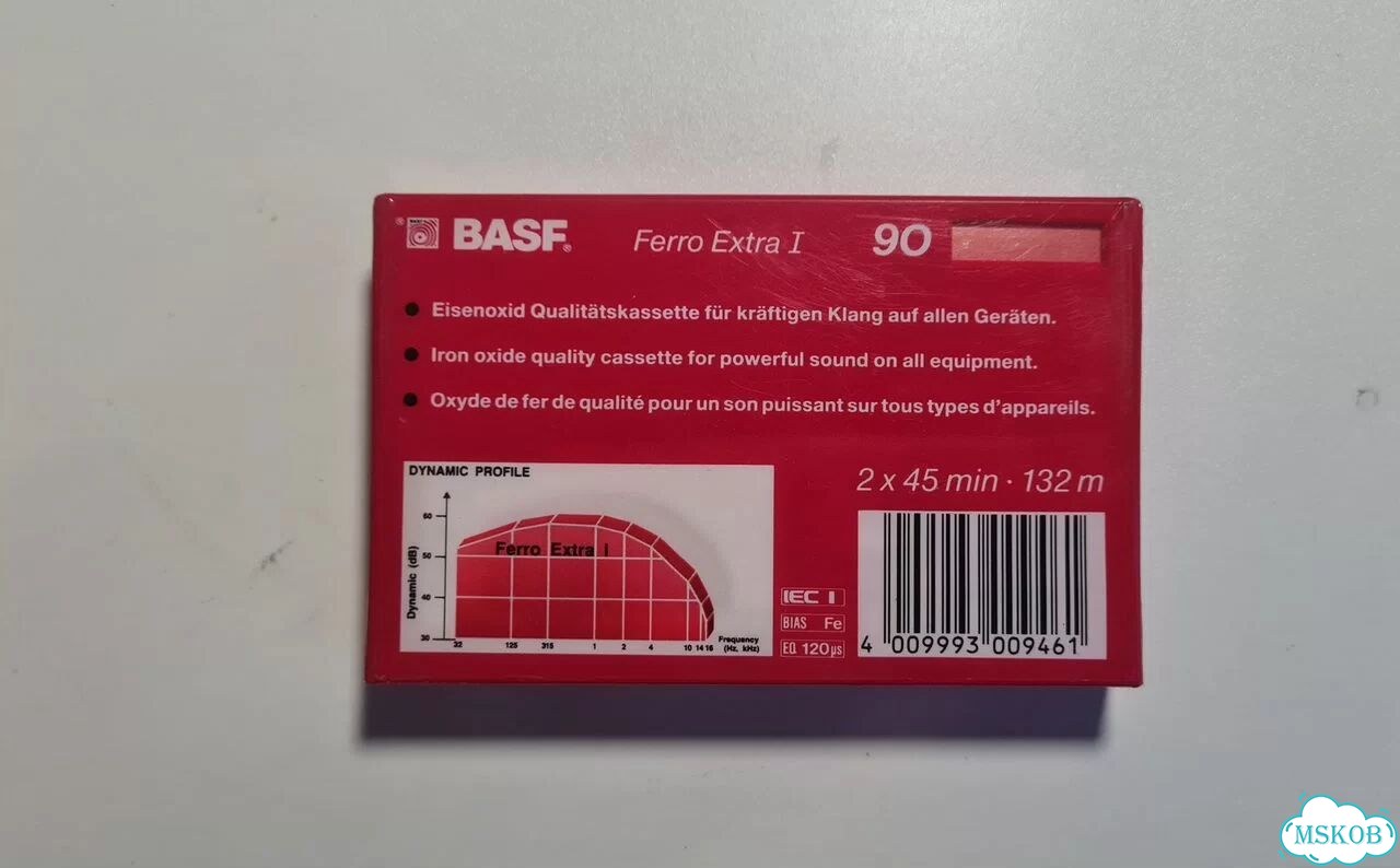 Аудиокассета BASF новая фото 2