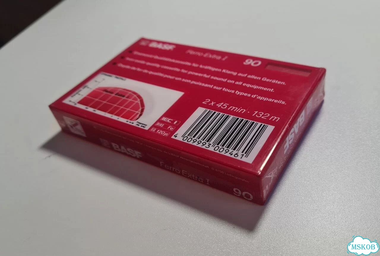 Аудиокассета BASF новая фото 5
