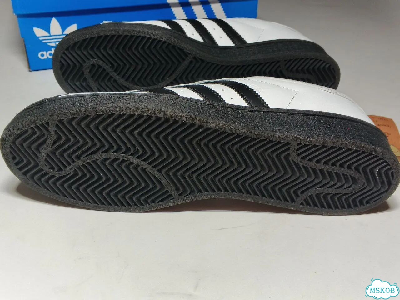 Кеды Adidas Superstar 2 Black and White 41-45 фото 7