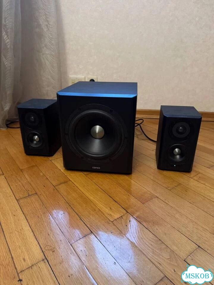Колонки Edifier S351DB, 2.1, черный s351db black фото 1