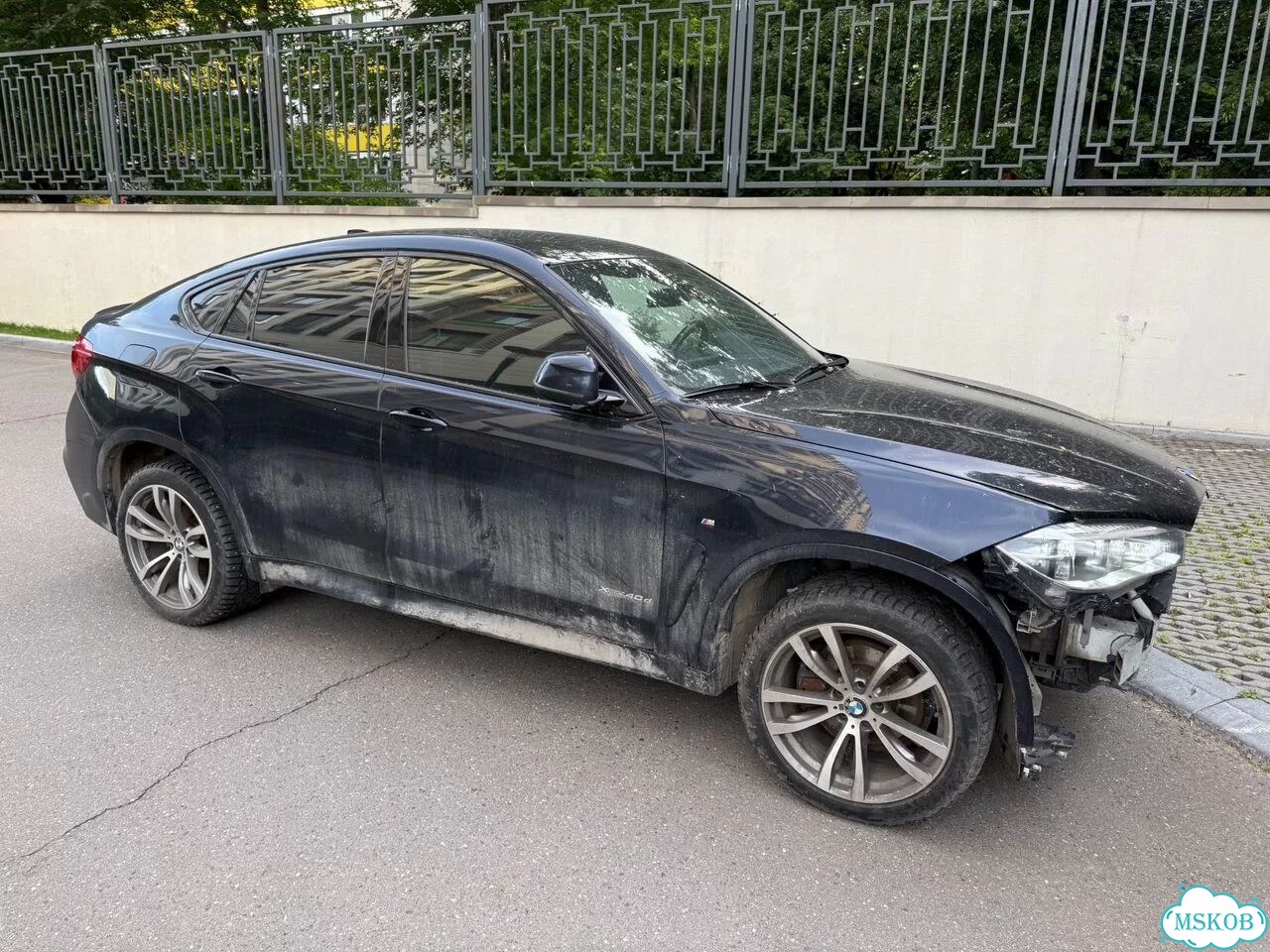 BMW X6 3.0 AT, 2018, битый, 69 000 км фото 18
