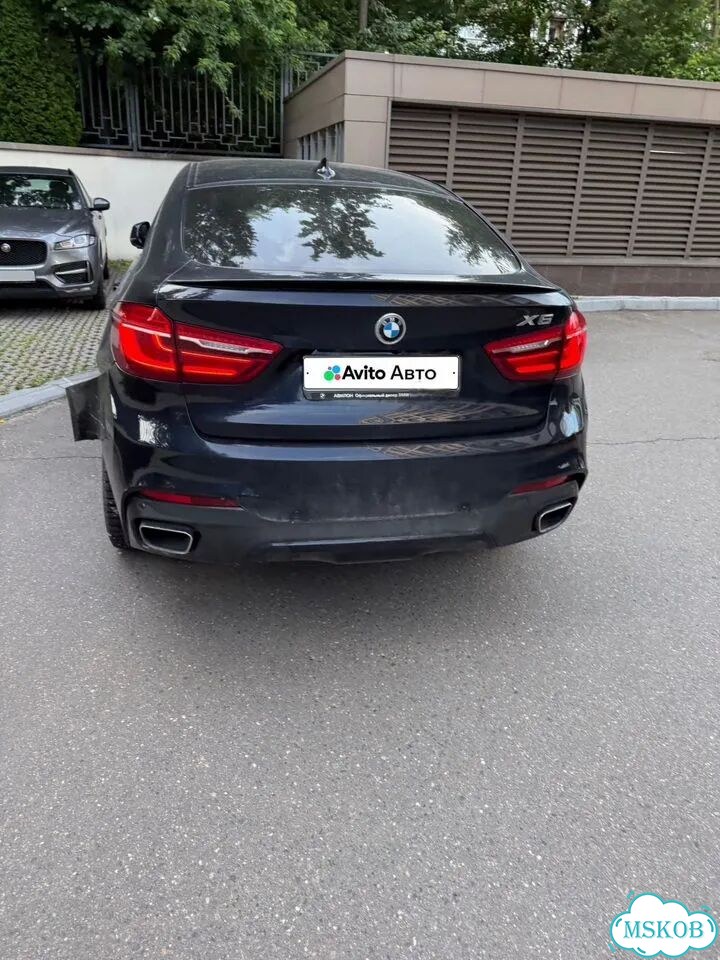 BMW X6 3.0 AT, 2018, битый, 69 000 км фото 7