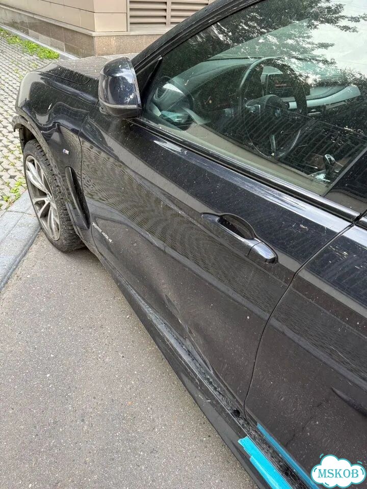 BMW X6 3.0 AT, 2018, битый, 69 000 км фото 8