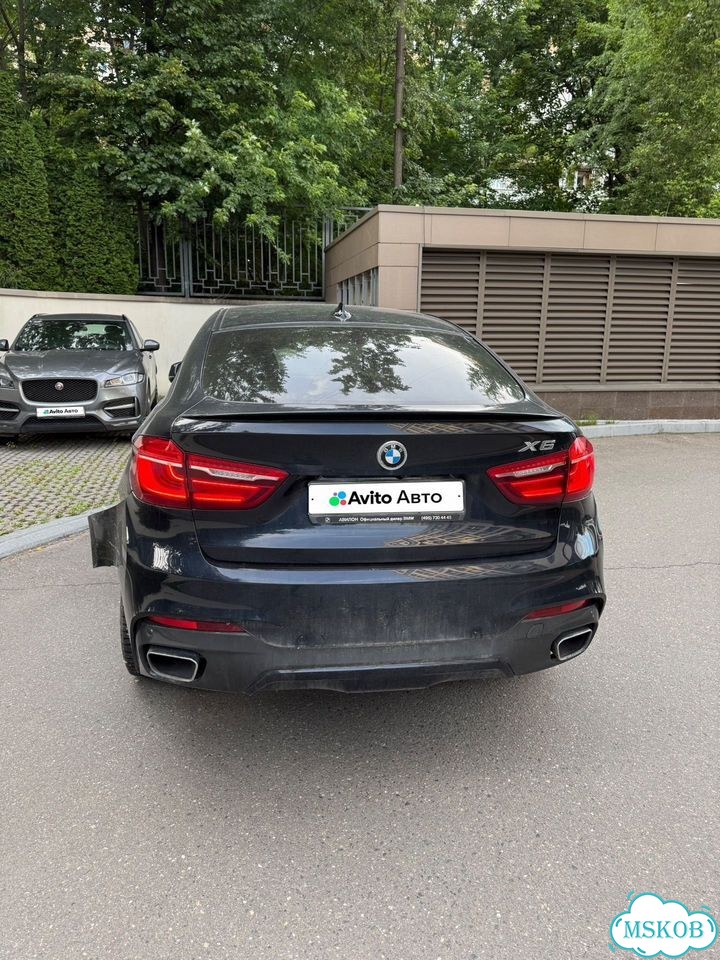 BMW X6 3.0 AT, 2018, битый, 69 000 км фото 9