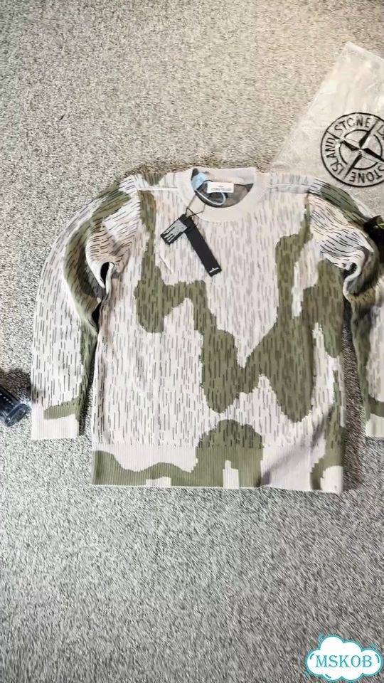 Свитшот stone island camo фото 1