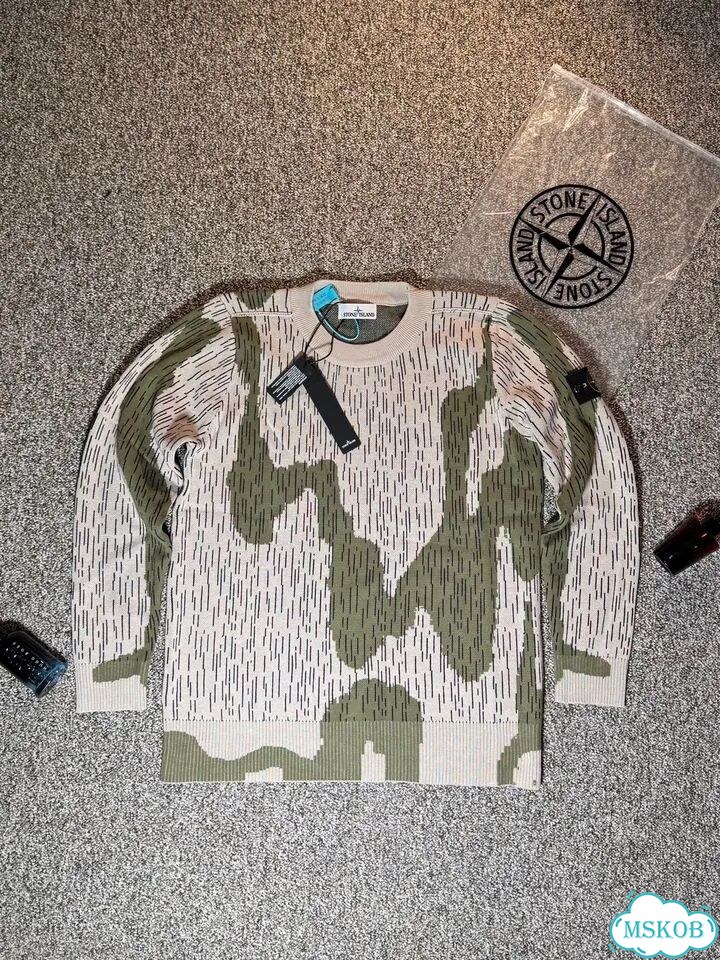 Свитшот stone island camo фото 3