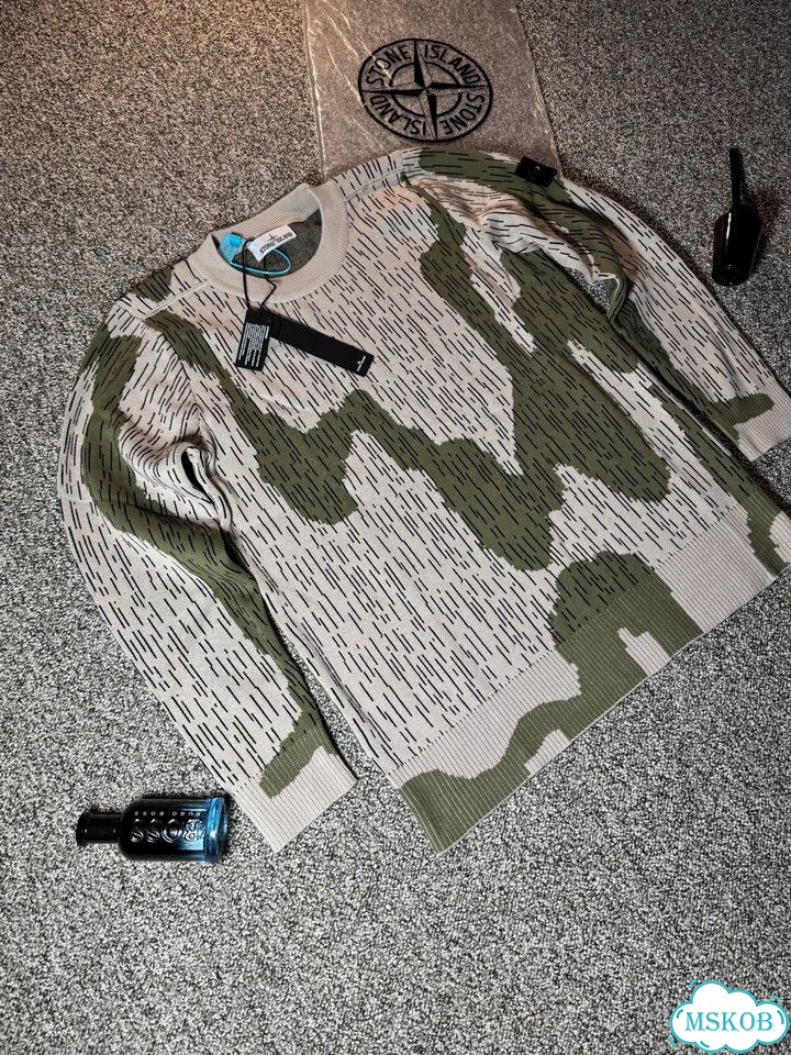 Свитшот stone island camo фото 5
