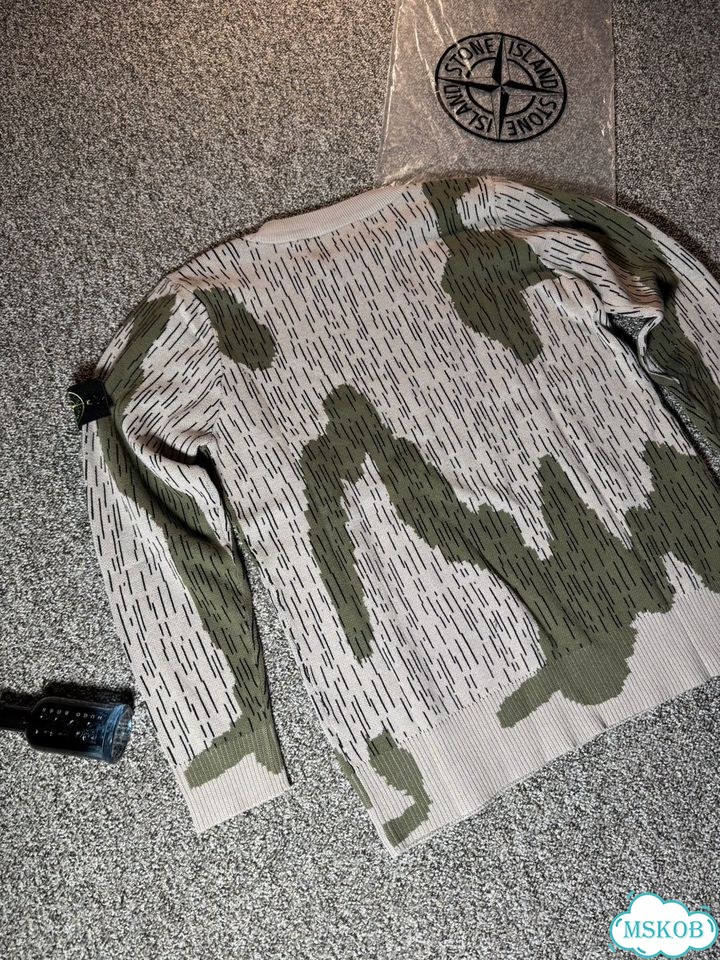 Свитшот stone island camo фото 8