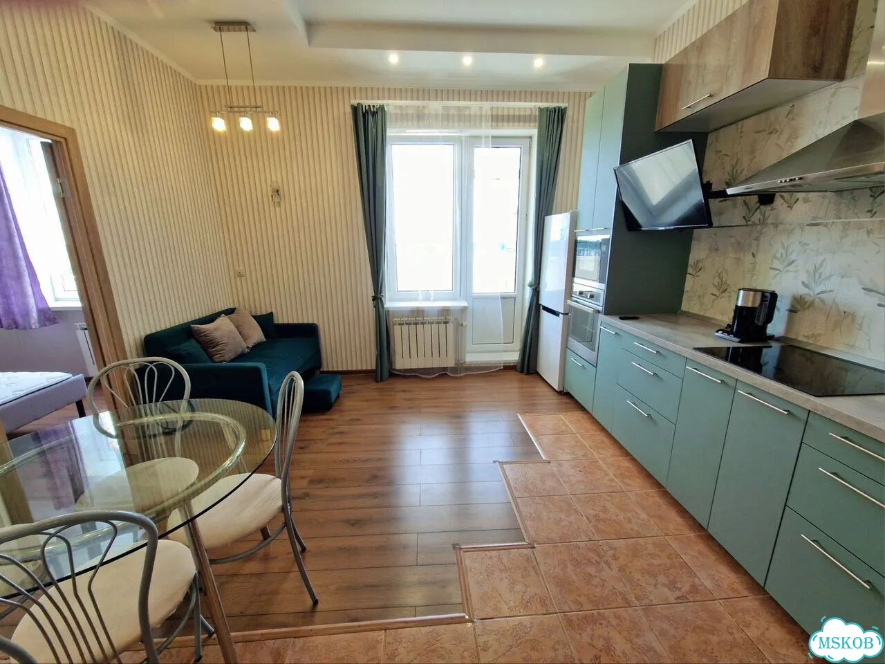 1-к. квартира, 44 м², 5/14 эт. фото 2