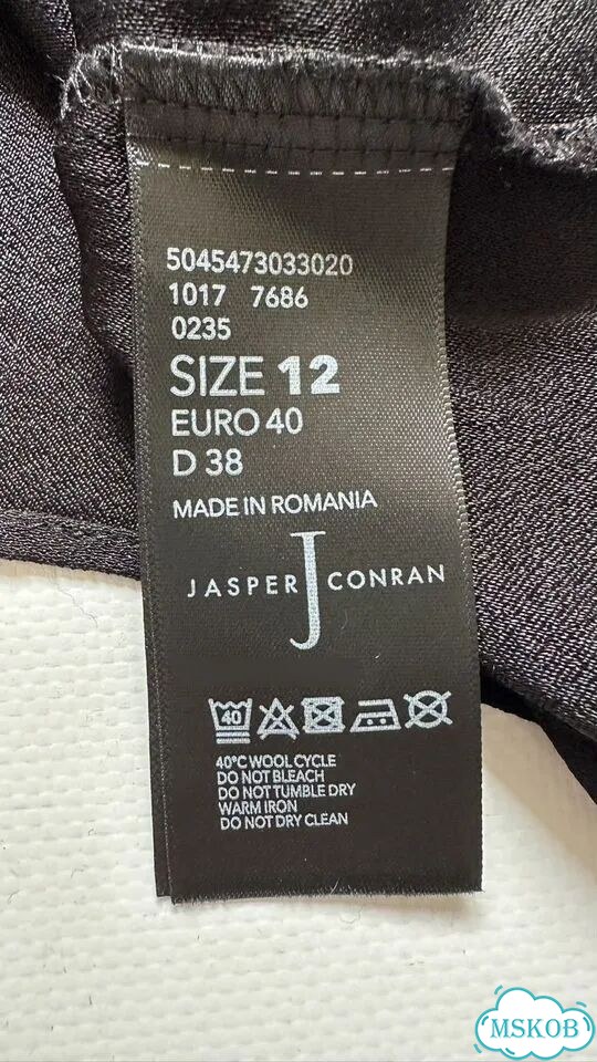 Англия. Шелковистая вискозная блуза Jasper Conran фото 6