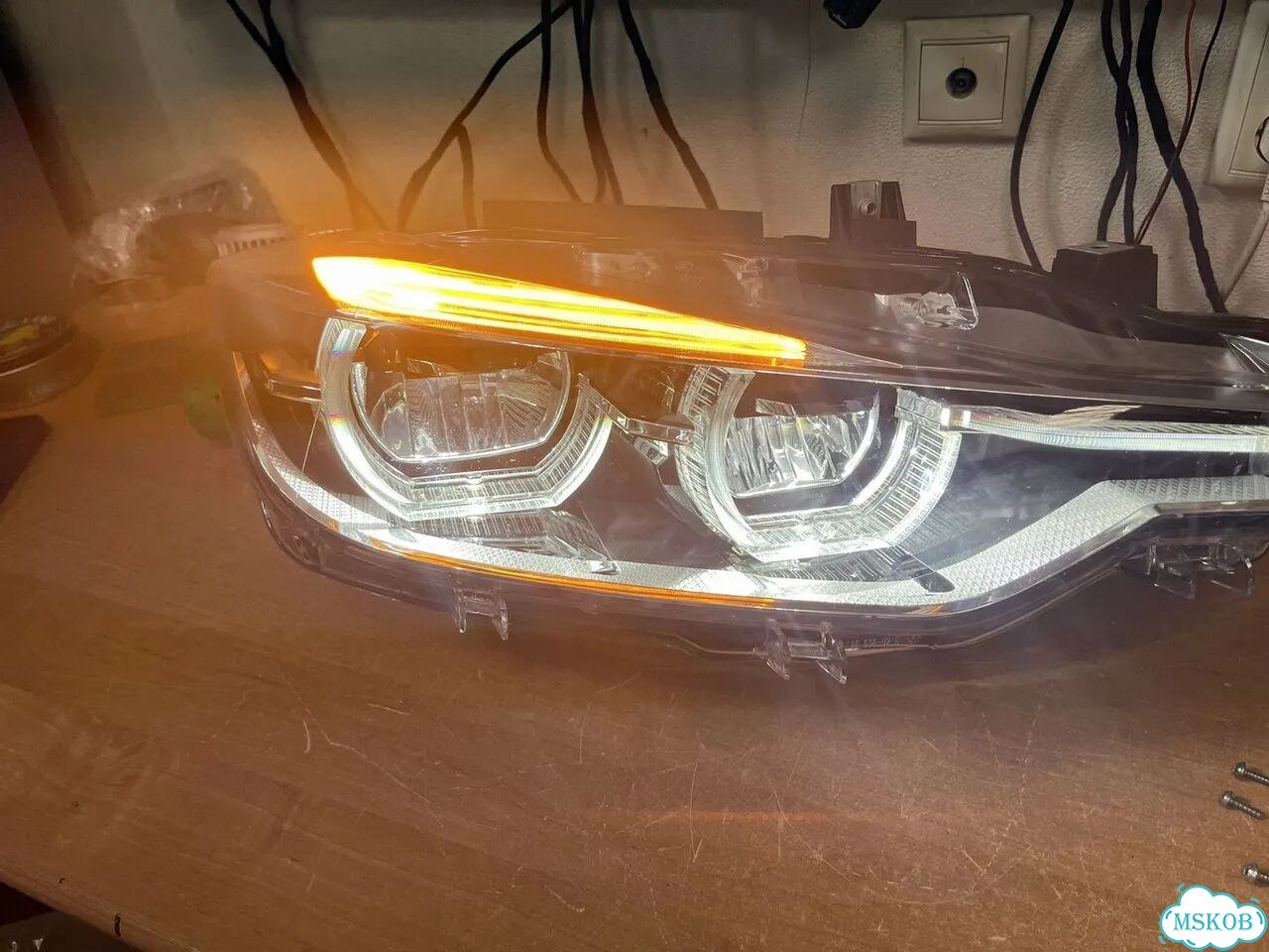 Фара на bmw 3 F30 фото 3