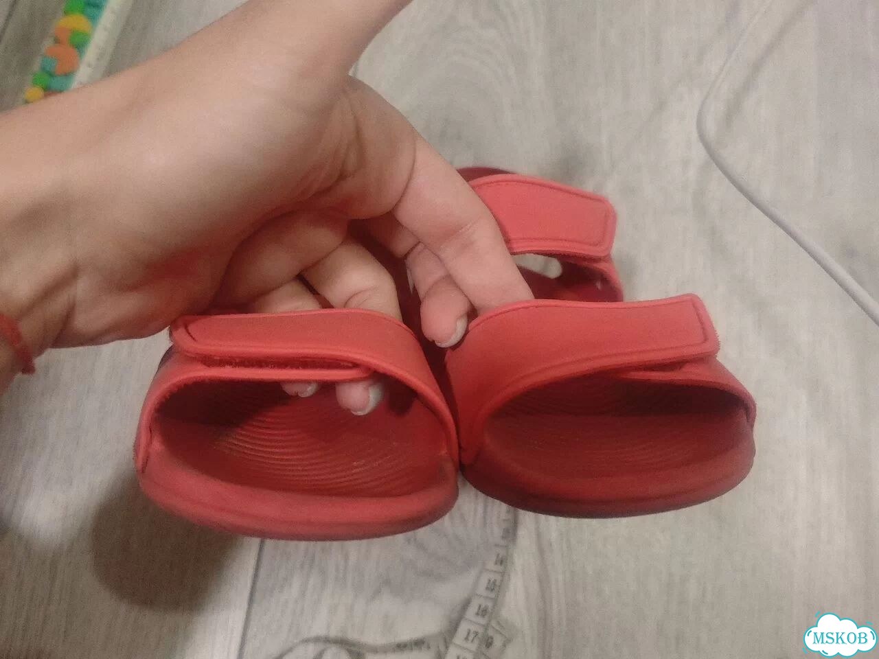 Сандали adidas детские фото 5