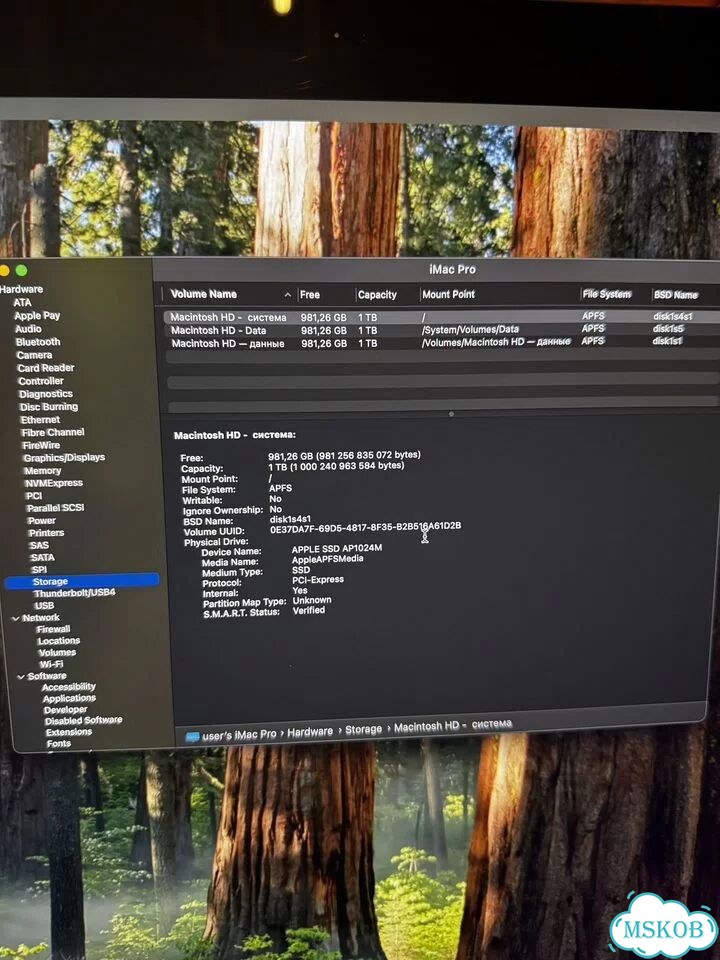 iMac pro 27 2017 3,2 Xeon W 8-core/32Gb/SSD 1Tb фото 7
