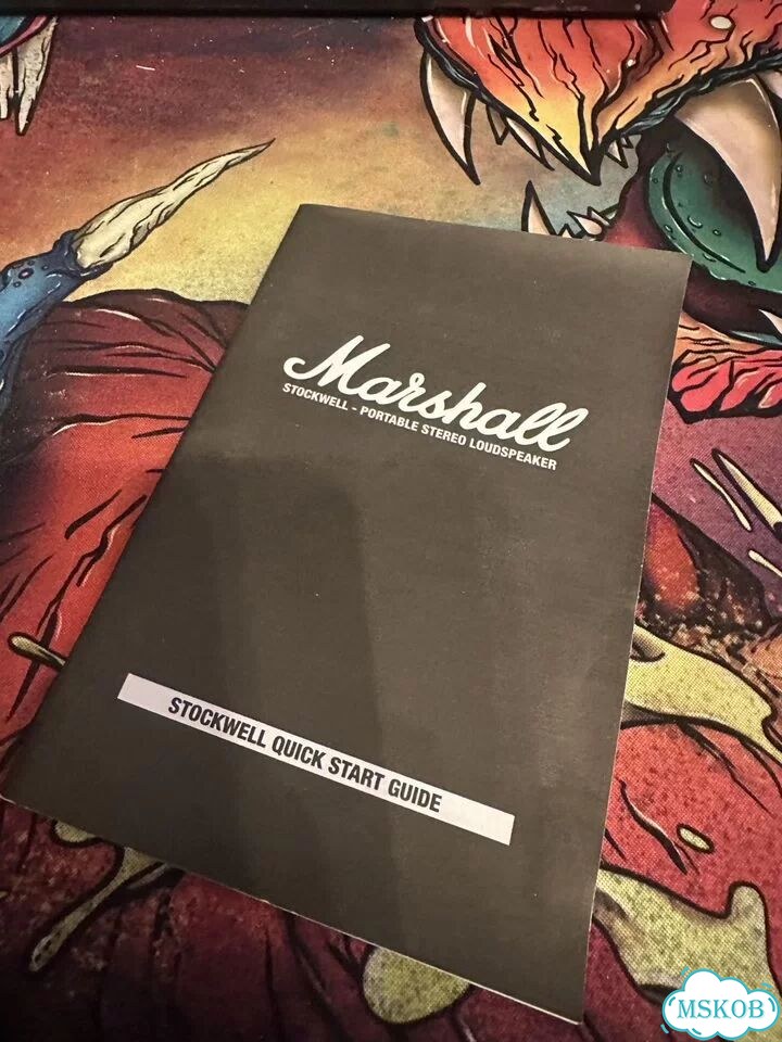 Marshall stockwell колонка фото 4