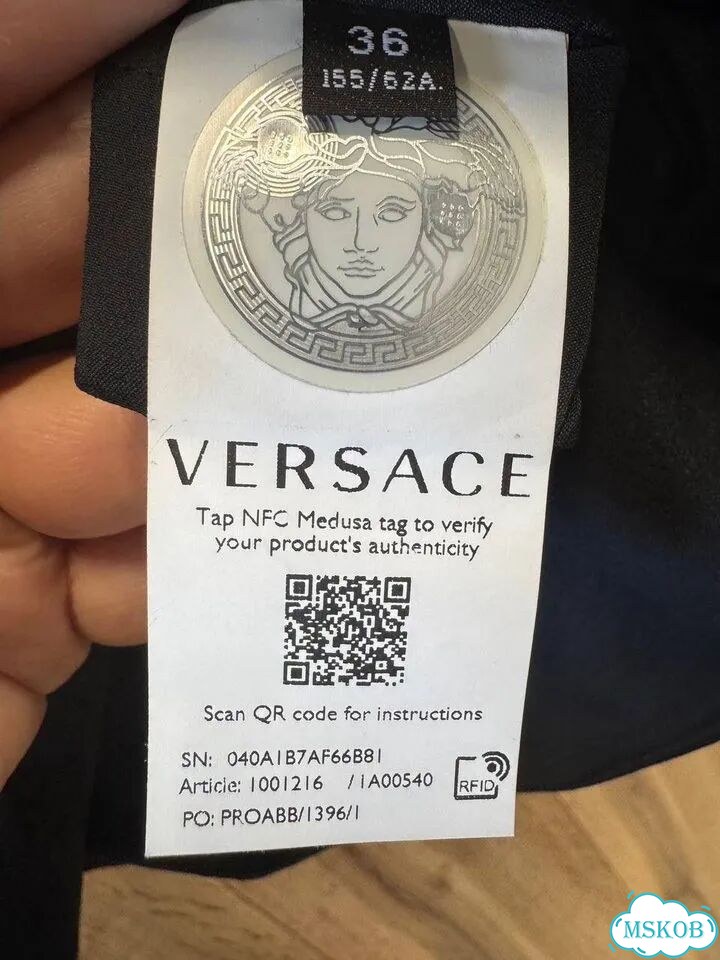 Versace юбка 40 42 мини черная а силуэт женская фото 7