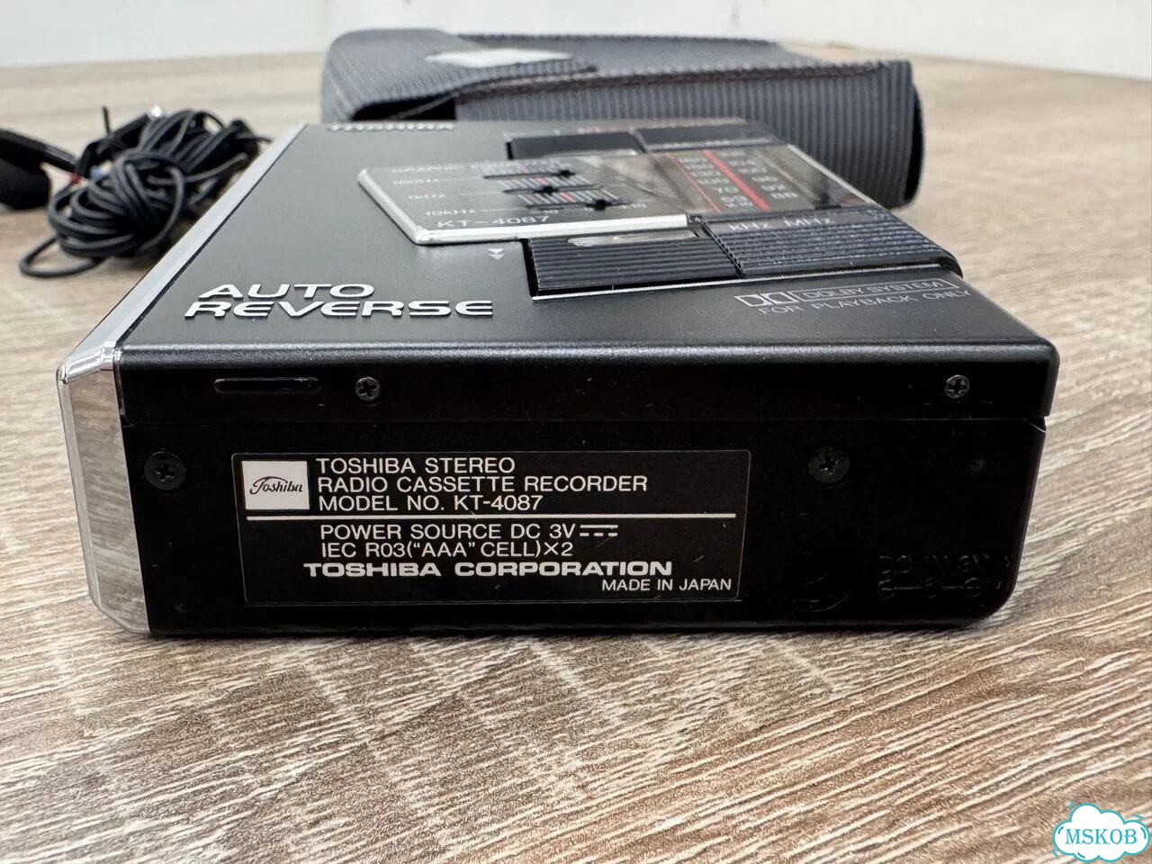Toshiba KT-4087 Japan 1987 фото 4