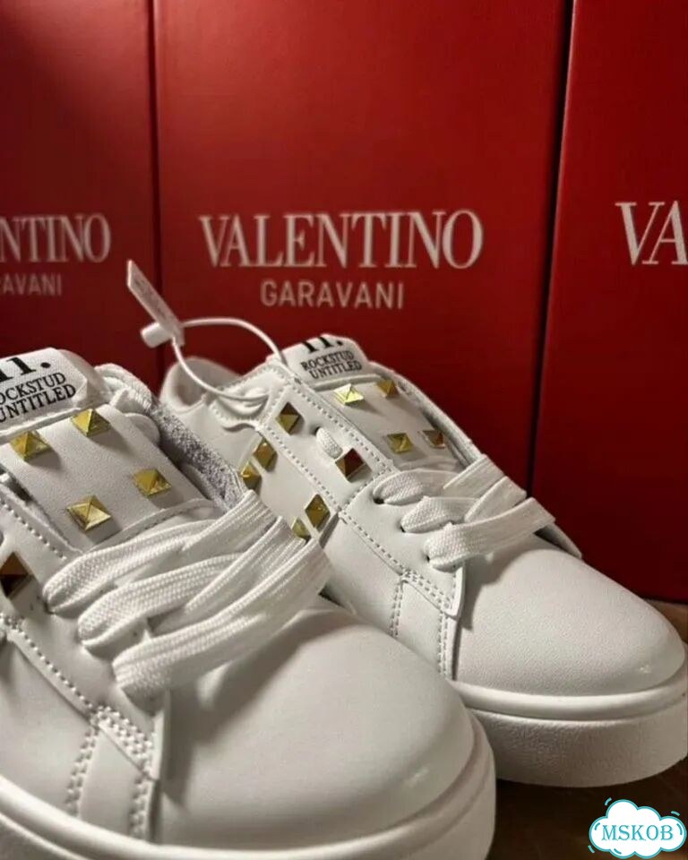 Кеды valentino garavani rockstud untitled фото 2