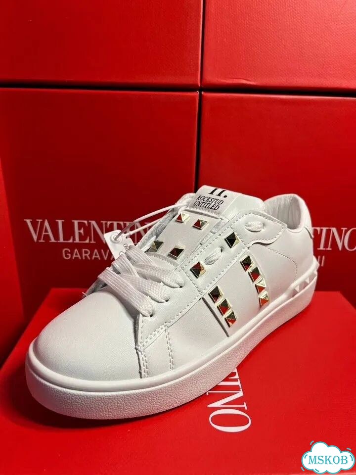 Кеды valentino garavani rockstud untitled фото 6