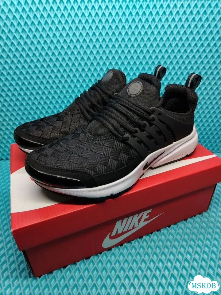 Кроссовки nike air presto black white 43 фото 2