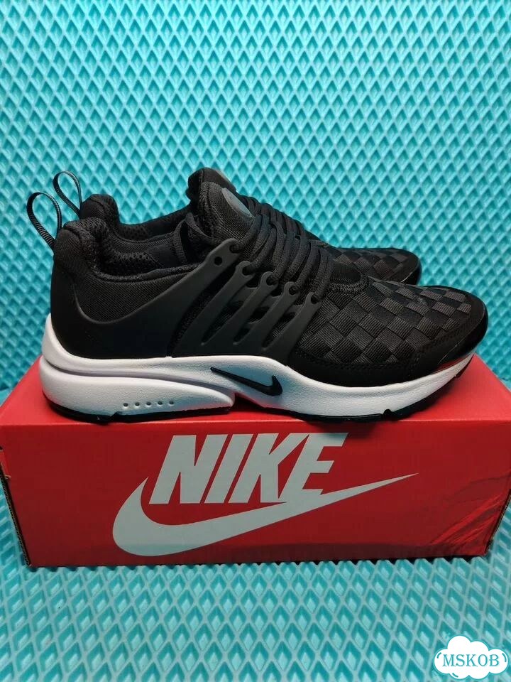 Кроссовки nike air presto black white 43 фото 5