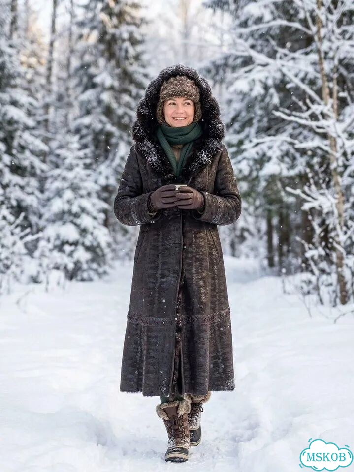 Дубленка женская фото 1