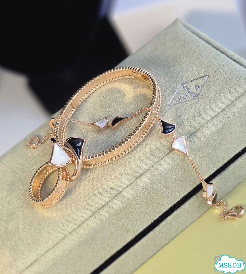 Браслет Кольцо Van Cleef Perlee Bvlgari Divas фото 3