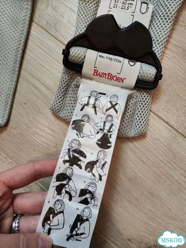 Эргорюкзак babybjorn one air фото 3