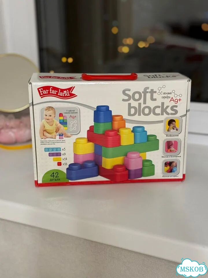 Кубики soft blocks far far land новые фото 2