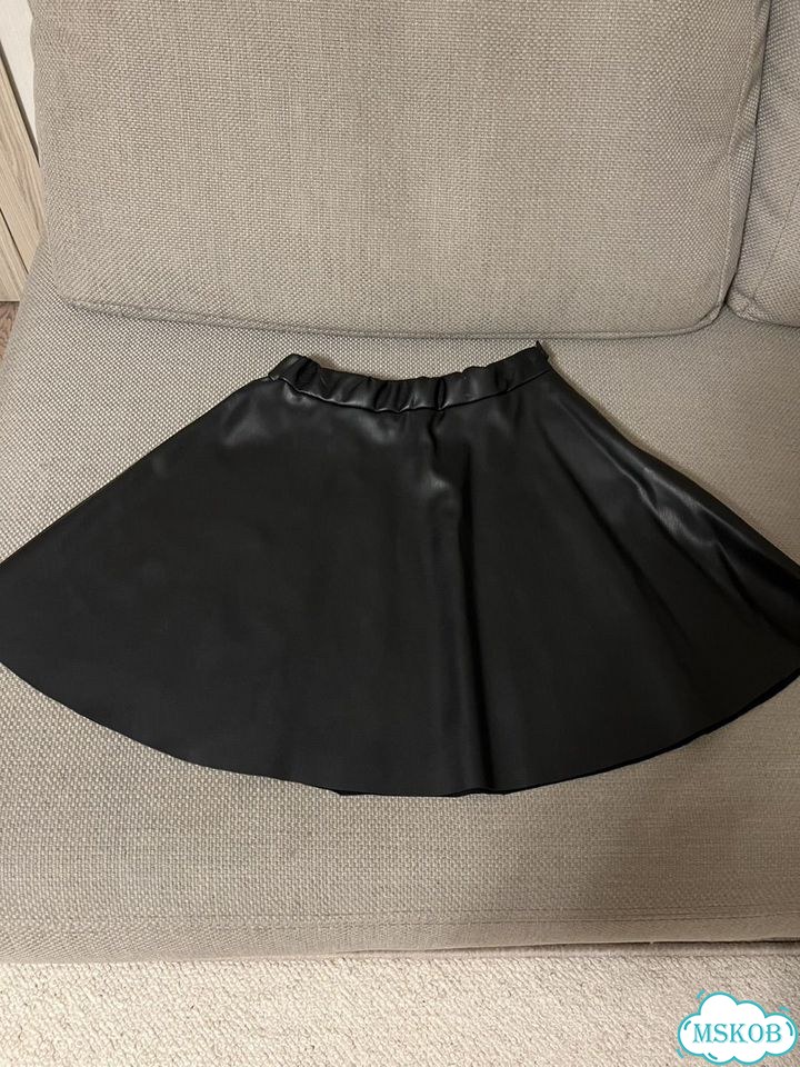 Юбка кожаная 140 H&M фото 1