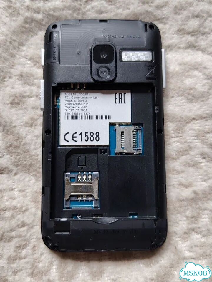 Alcatel 2008G, 1 SIM фото 9