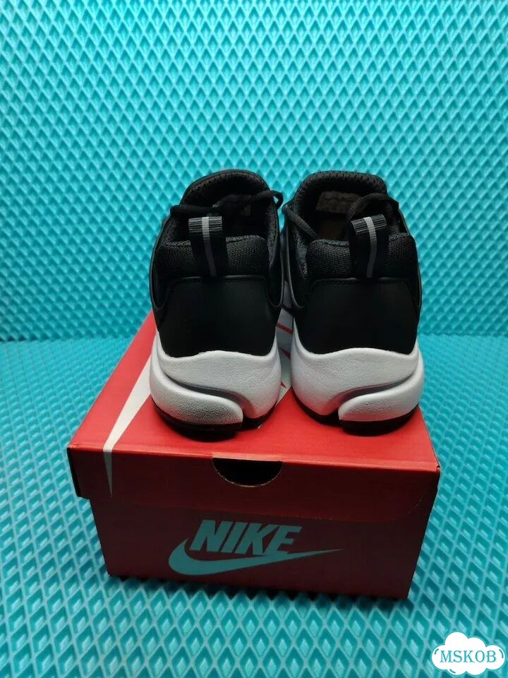 Кроссовки nike air presto black white 42 фото 2