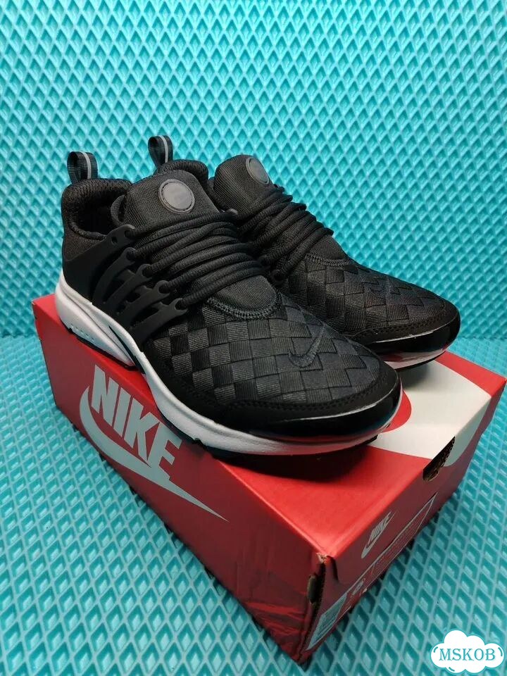 Кроссовки nike air presto black white 42 фото 5