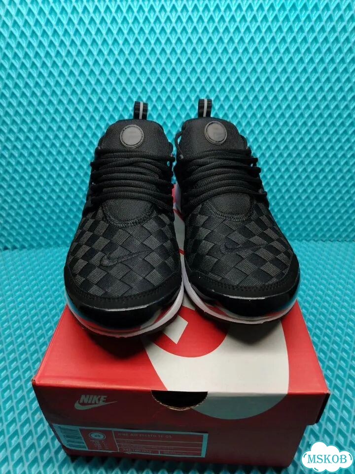 Кроссовки nike air presto black white 42 фото 6