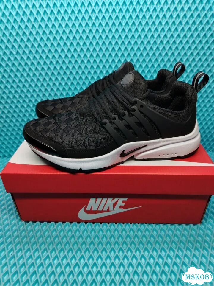 Кроссовки nike air presto black white 42 фото 8