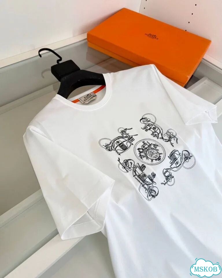 Футболка мужская Hermes фото 2