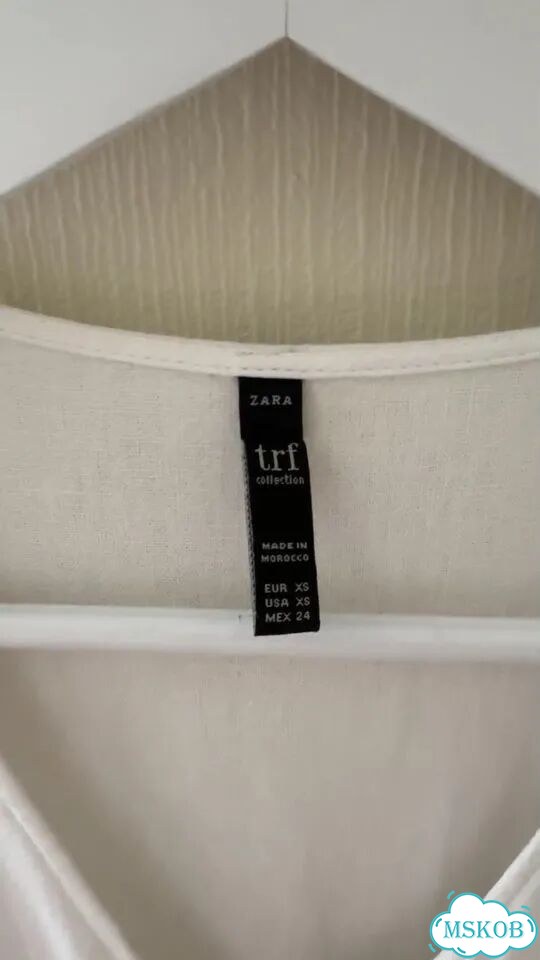 Платье белое лен zara xs фото 1
